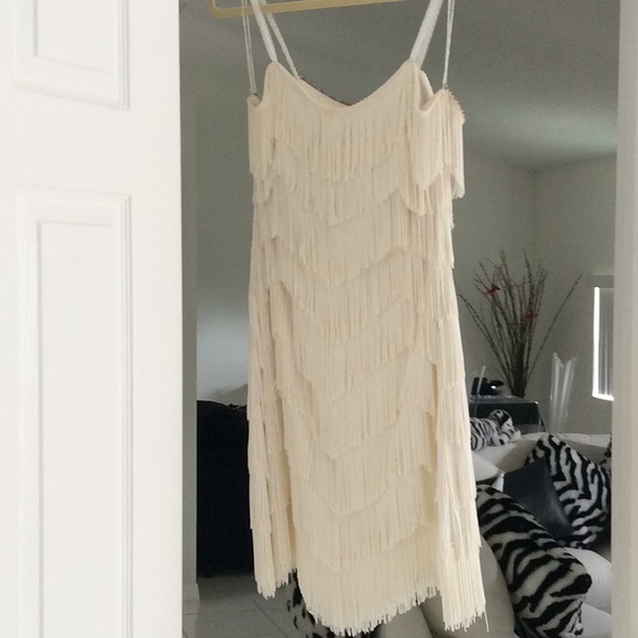 White fringe dress - Picture 4 of 5
